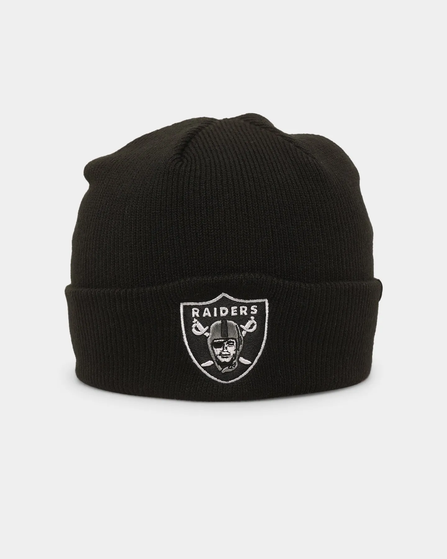 47 Brand Las Vegas Raiders Raised 47 Cuffed Knit Beanie Black