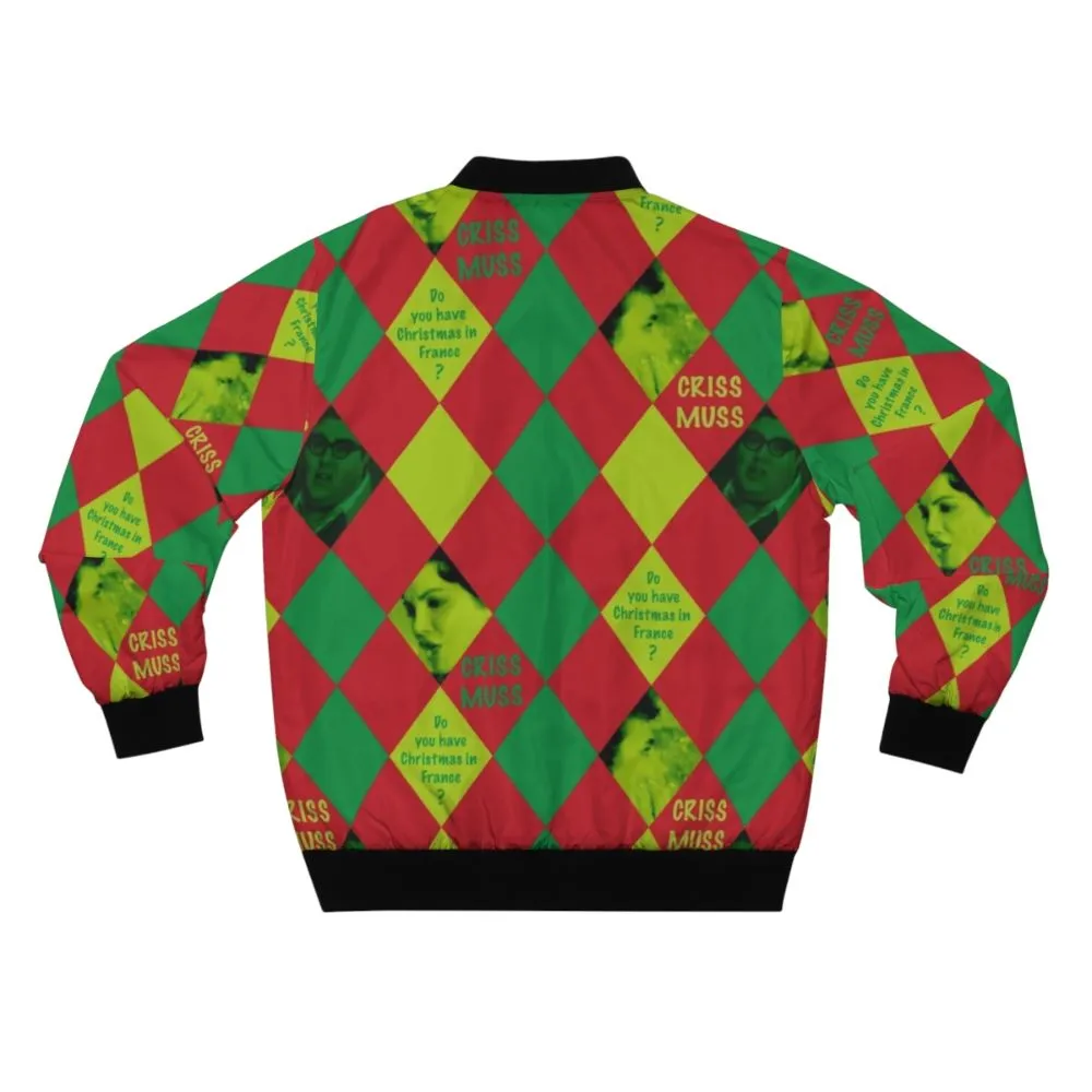 80s Christmas Bomber Jacket - CRISS-MUSS