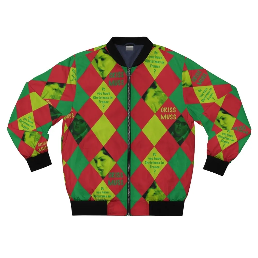 80s Christmas Bomber Jacket - CRISS-MUSS