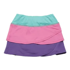 Active Color Block Skort