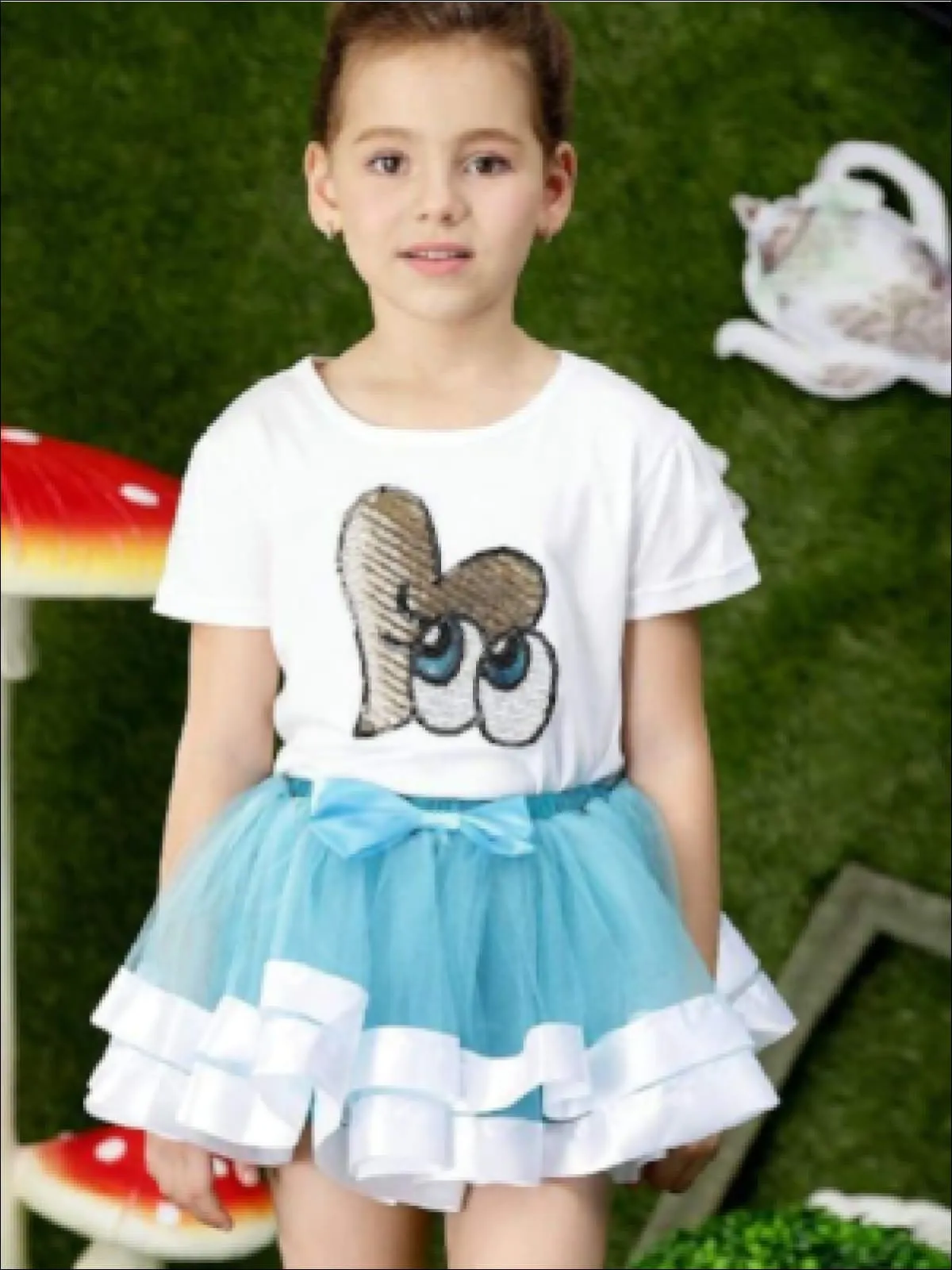 All About Sparkle Cupcake Tutu Skirt Set