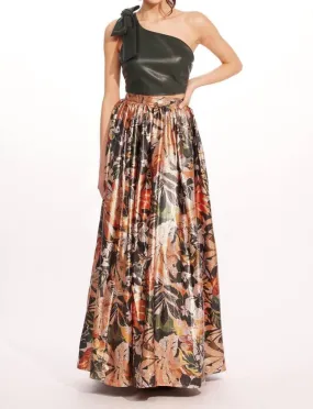 Anova Skirt In Glitter Bloom