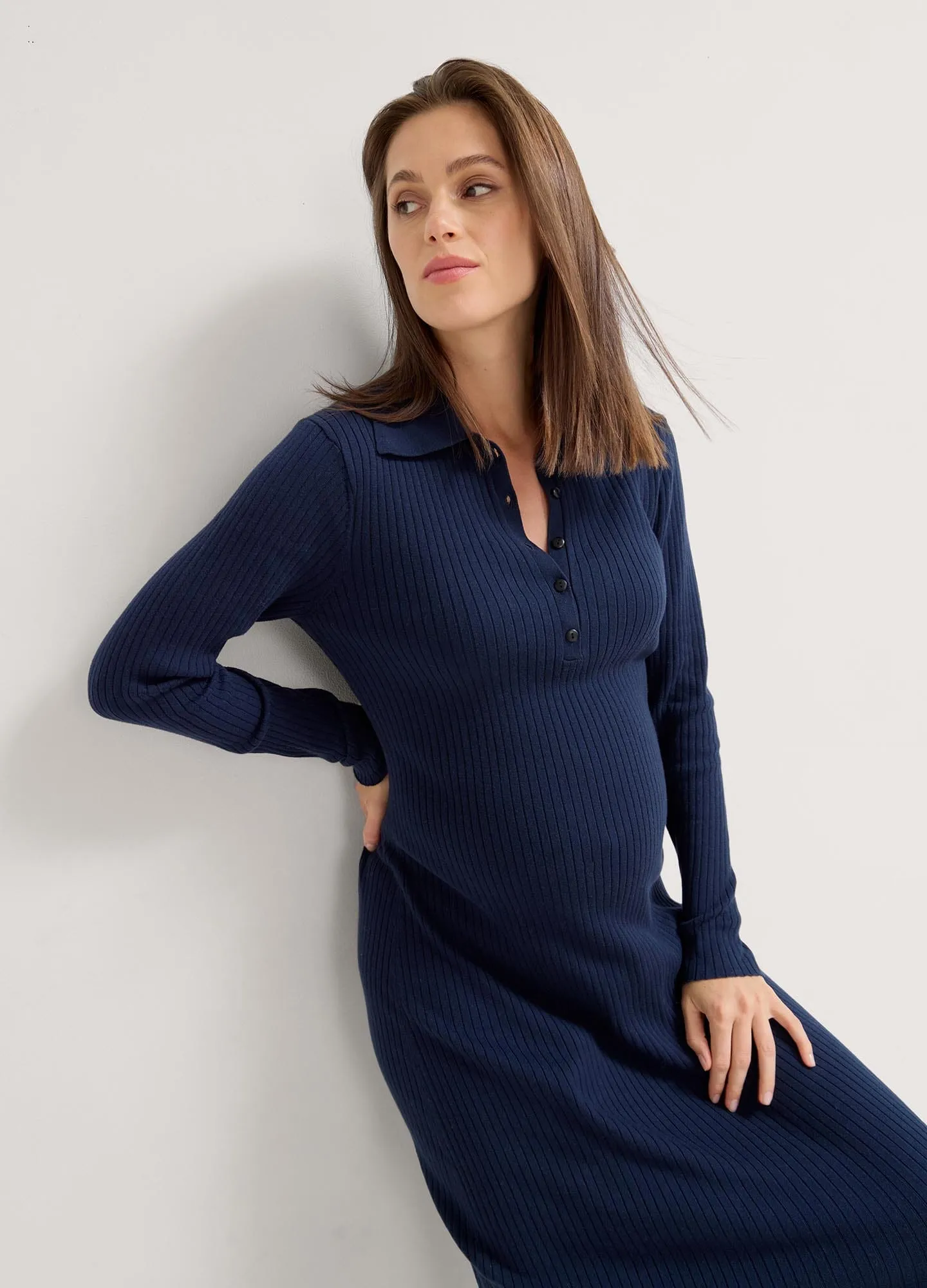 Averie Polo Sweater Dress