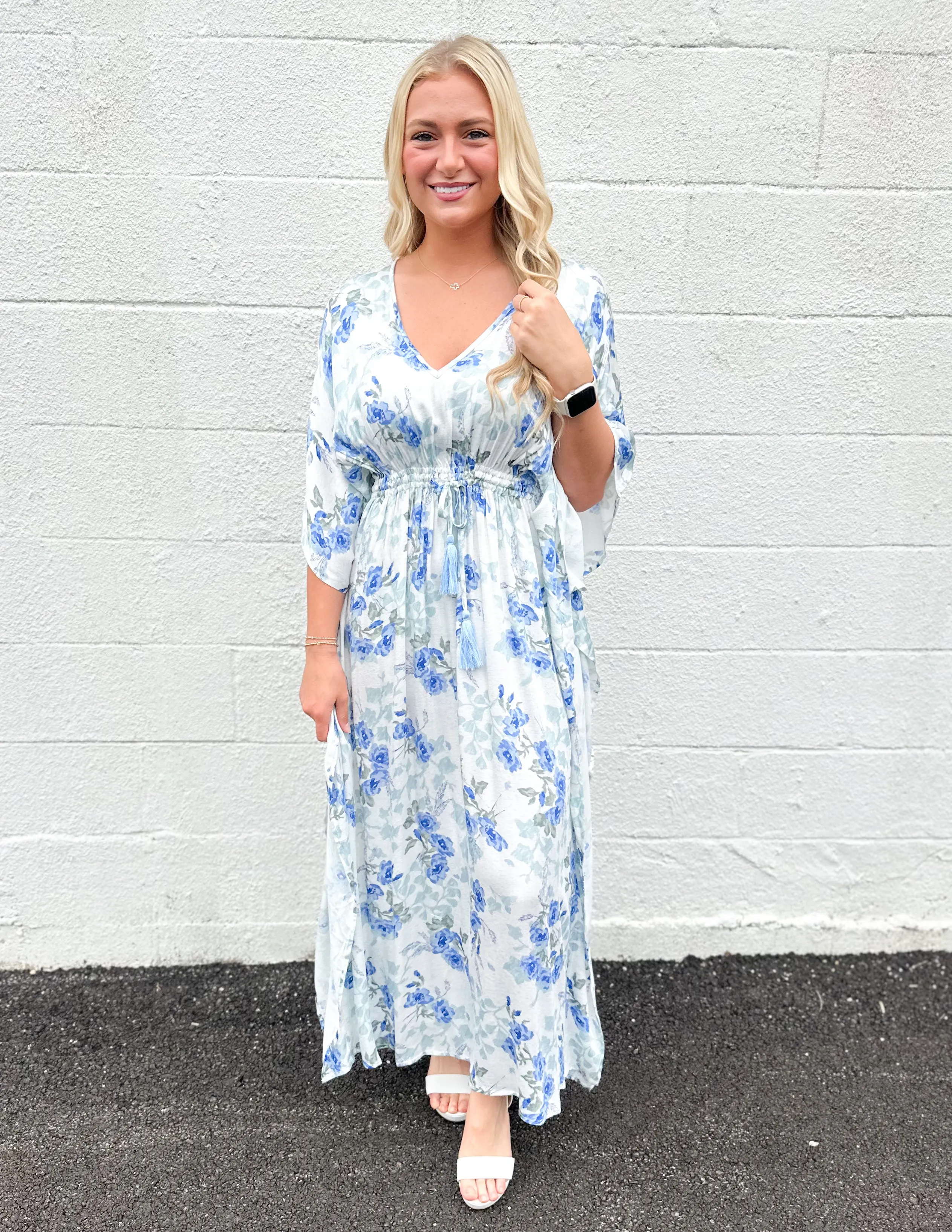 Away Tonight Floral Maxi Dress