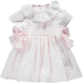 Baby Girls Candy Stripe Bow Dress