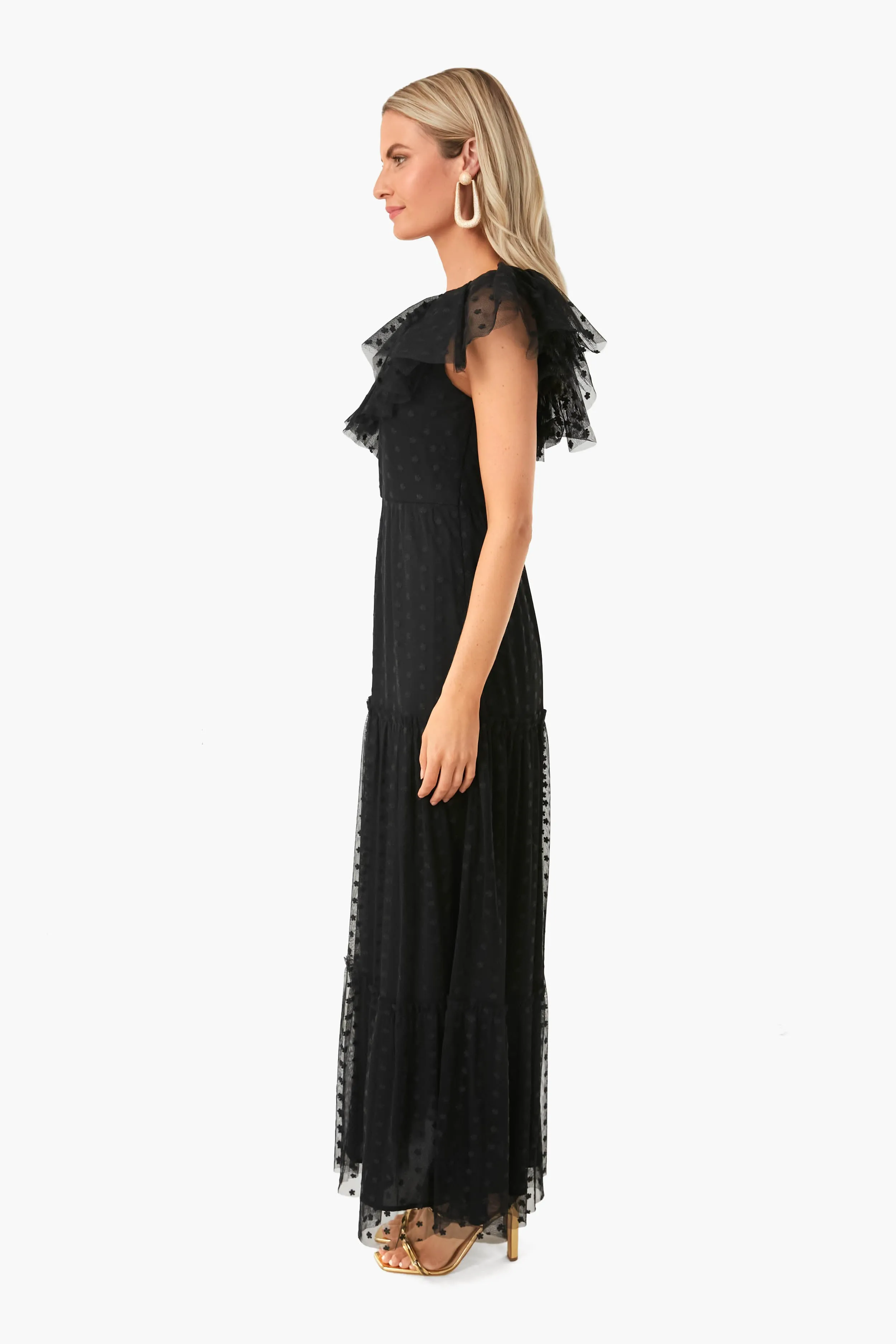 Black Onyx Tulle Giselle Gown