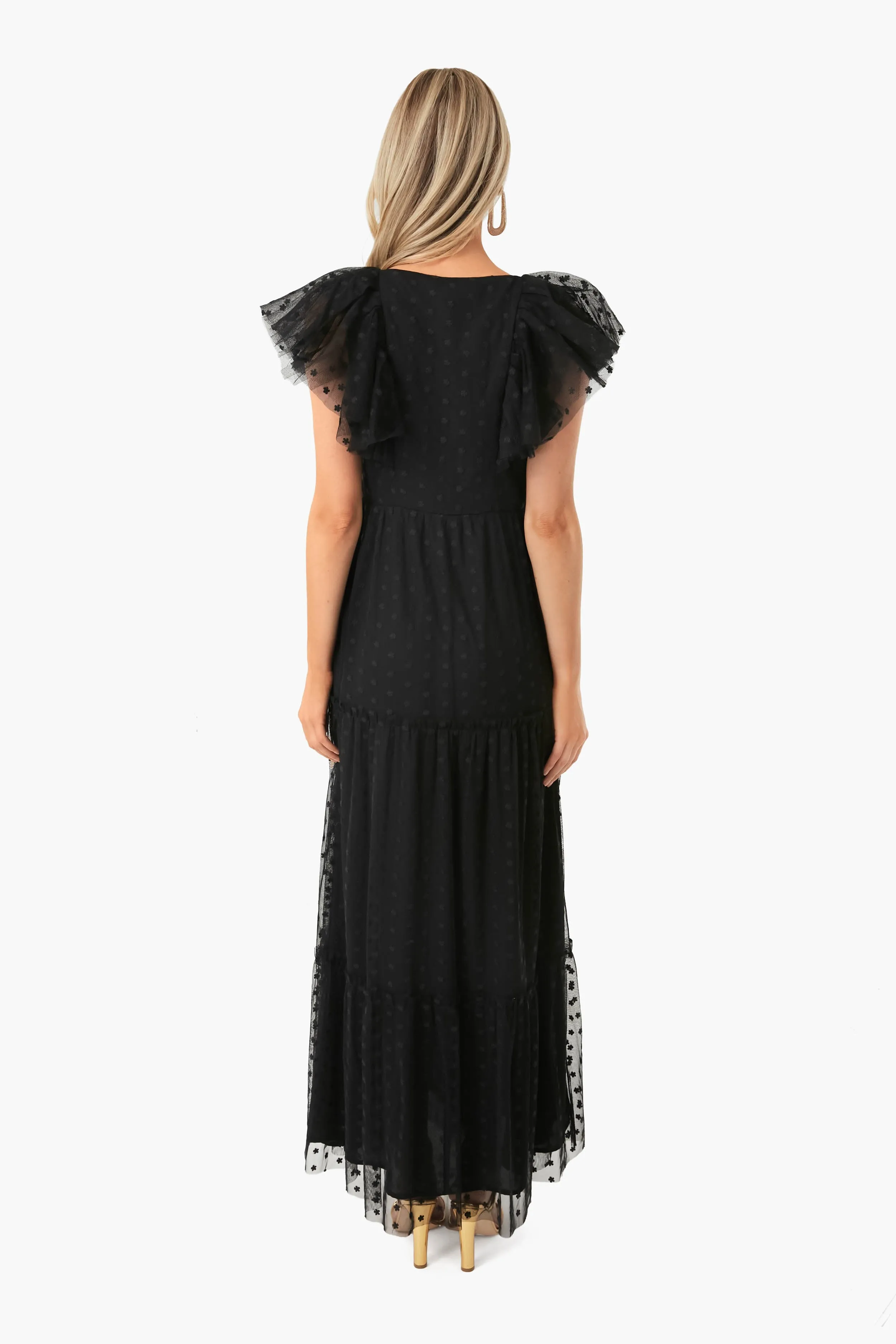 Black Onyx Tulle Giselle Gown