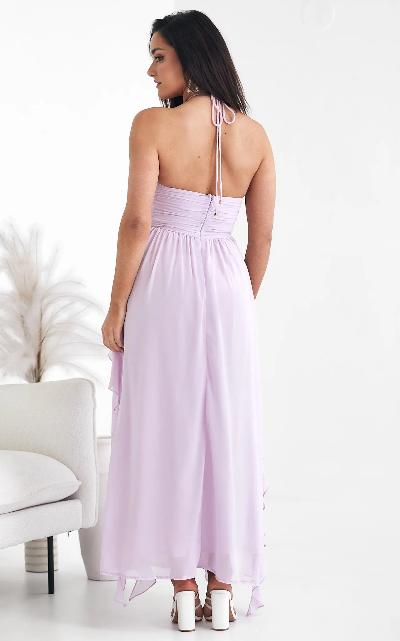 Brianna Maxi Dress - Lilac