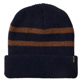 Brixton Heist Beanie - Navy/Bison