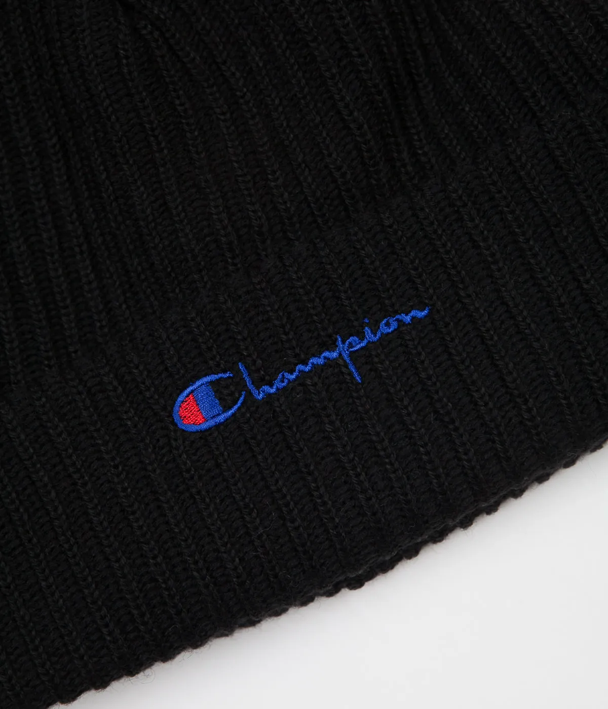 Champion Script Logo Beanie - Black