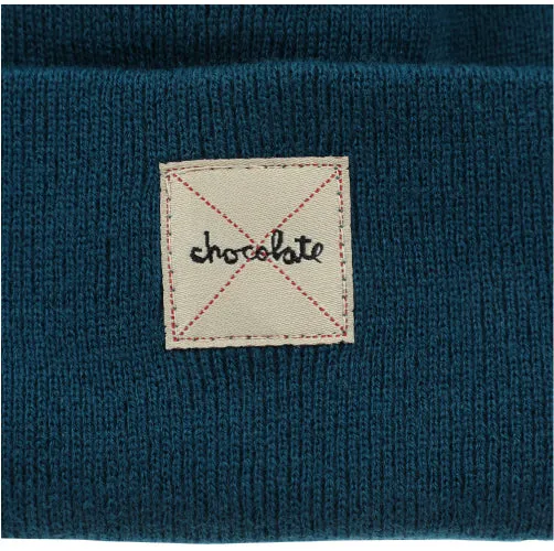 Chocolate Work Beanie - Teal