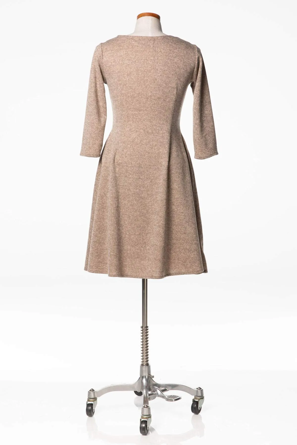 Claire Dress - Oatmeal Sweater Knit