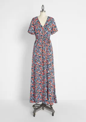 Dazing in the Daisies Maxi Dress