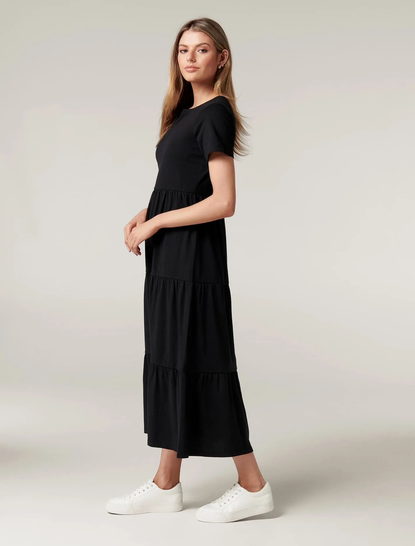 Elodie Jersey Midi Dress