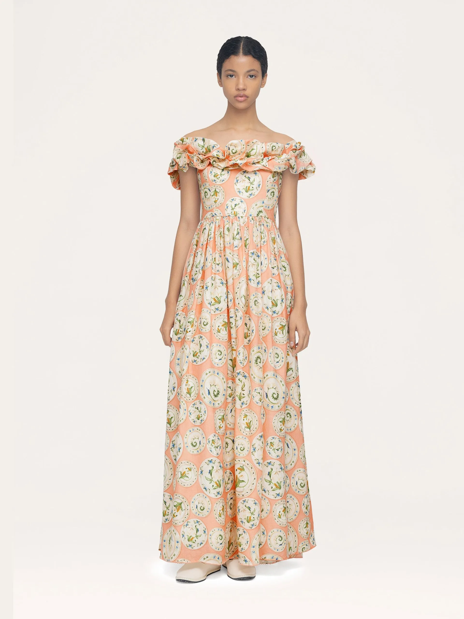 Espliego Menaje maxi dress