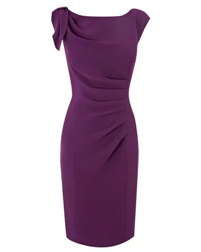 Fashion Casual Solid Pencil Dresses Birthday Party Gown      fg6606