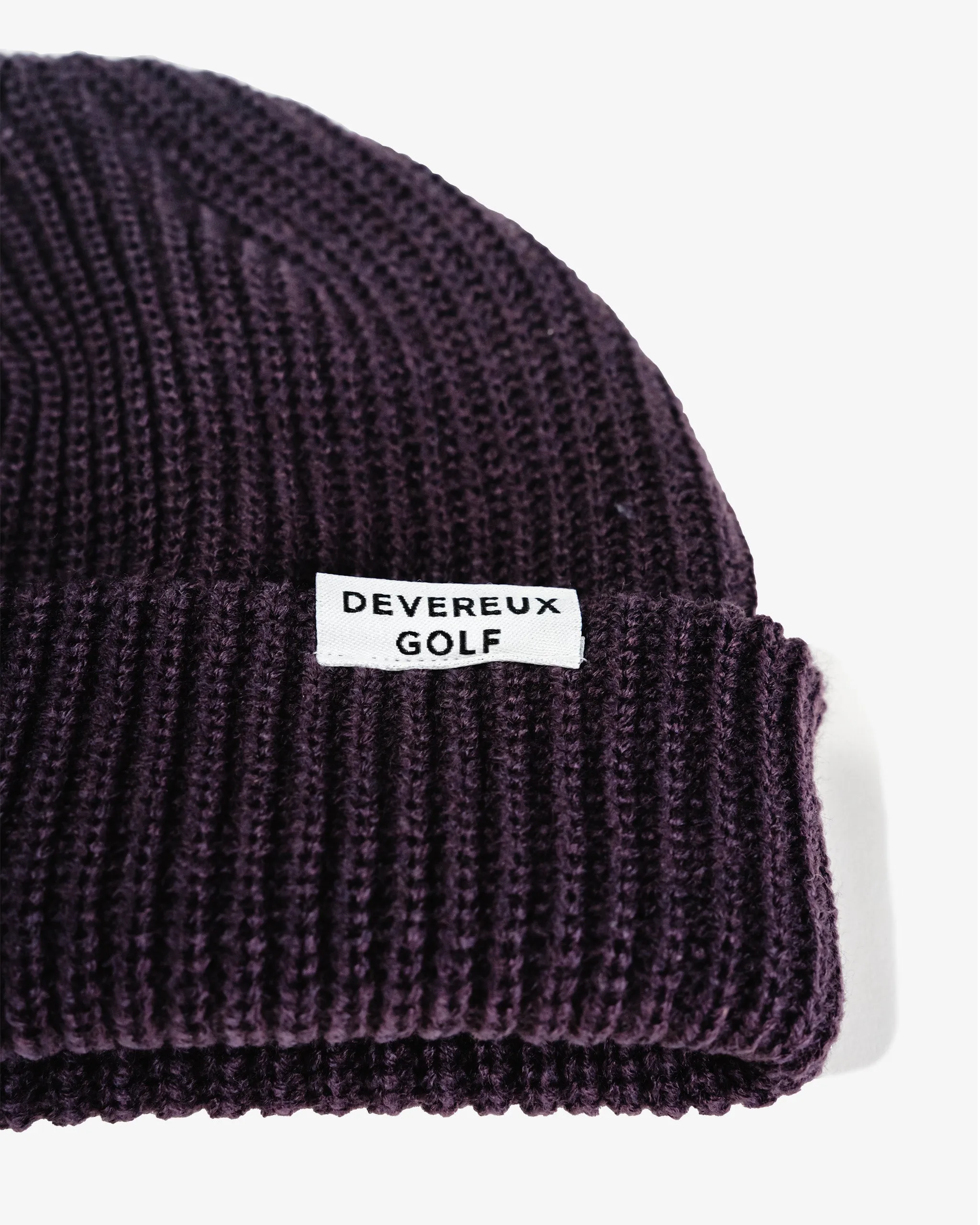 Fisherman Beanie - Plum