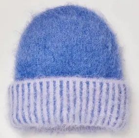 Free People: Forever Fuzzy Beanie in Periwinkle