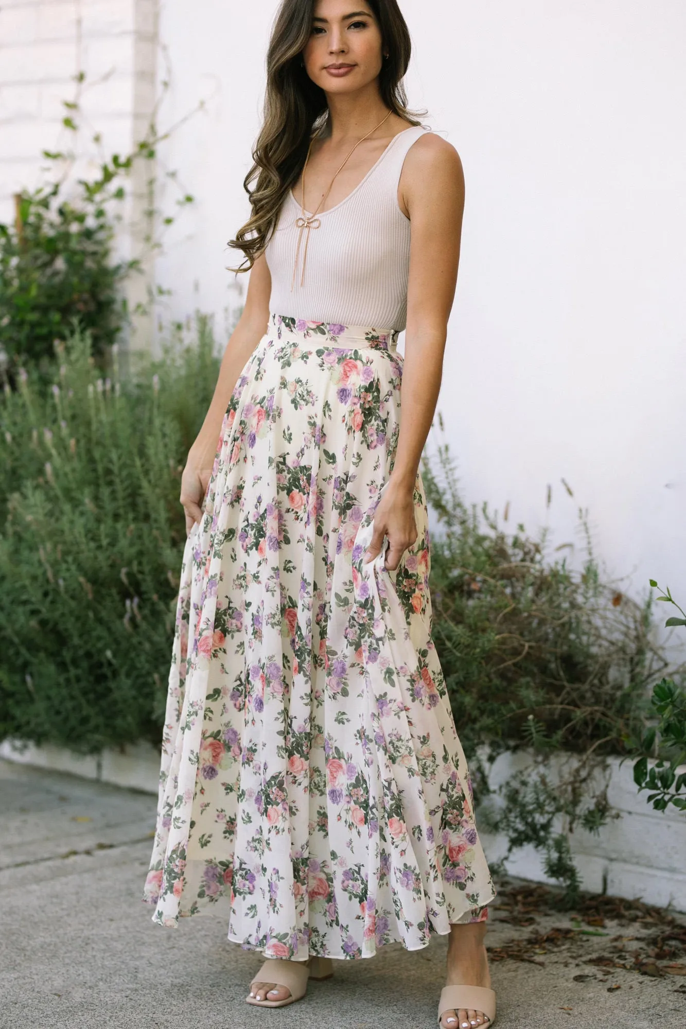 Genesis Floral Maxi Skirt