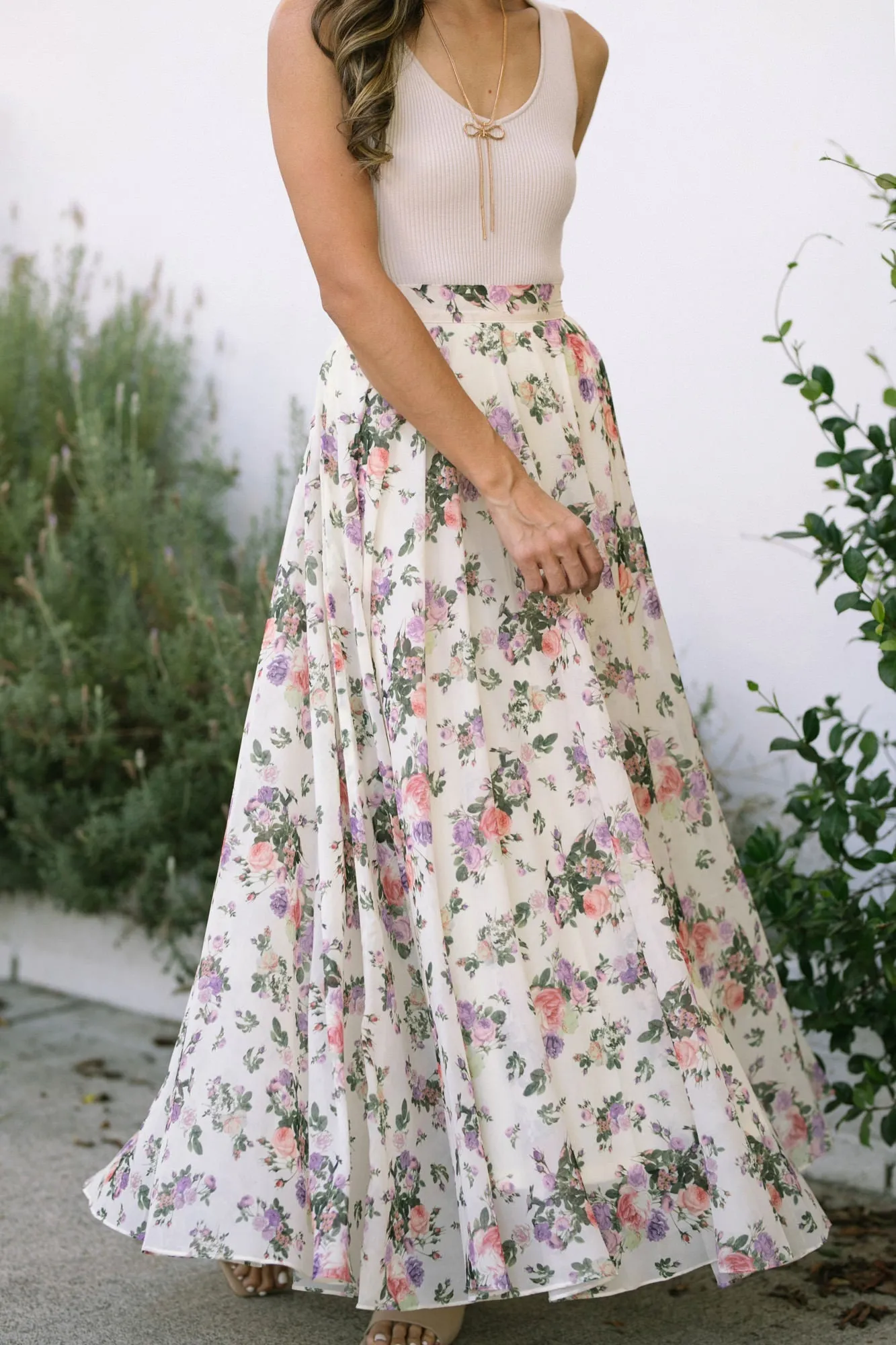 Genesis Floral Maxi Skirt