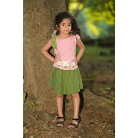 Gloria Skirt Set For Girls