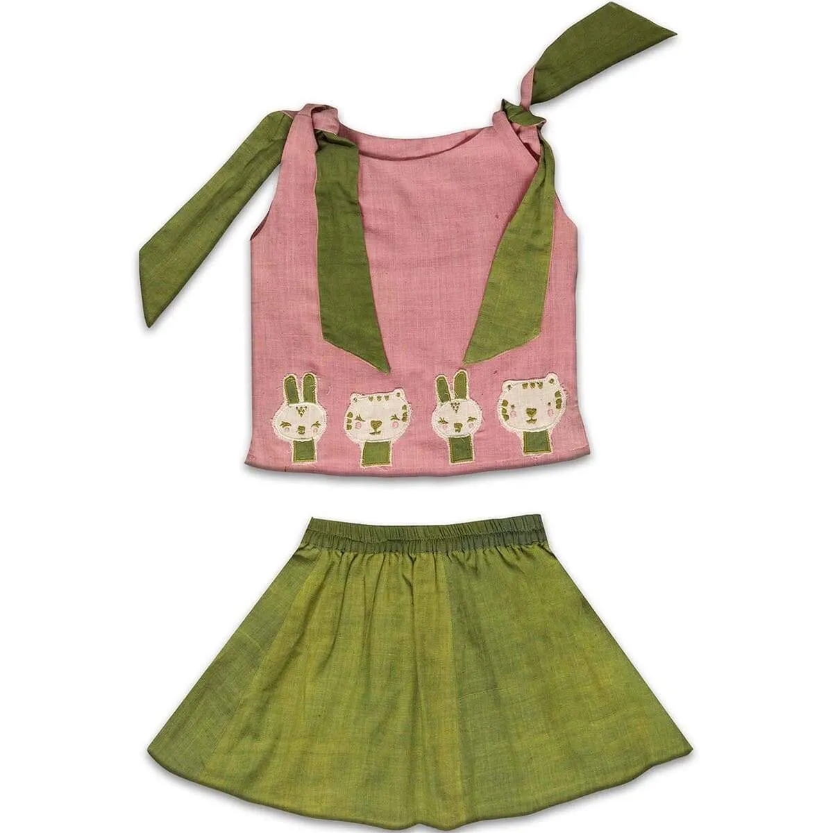 Gloria Skirt Set For Girls