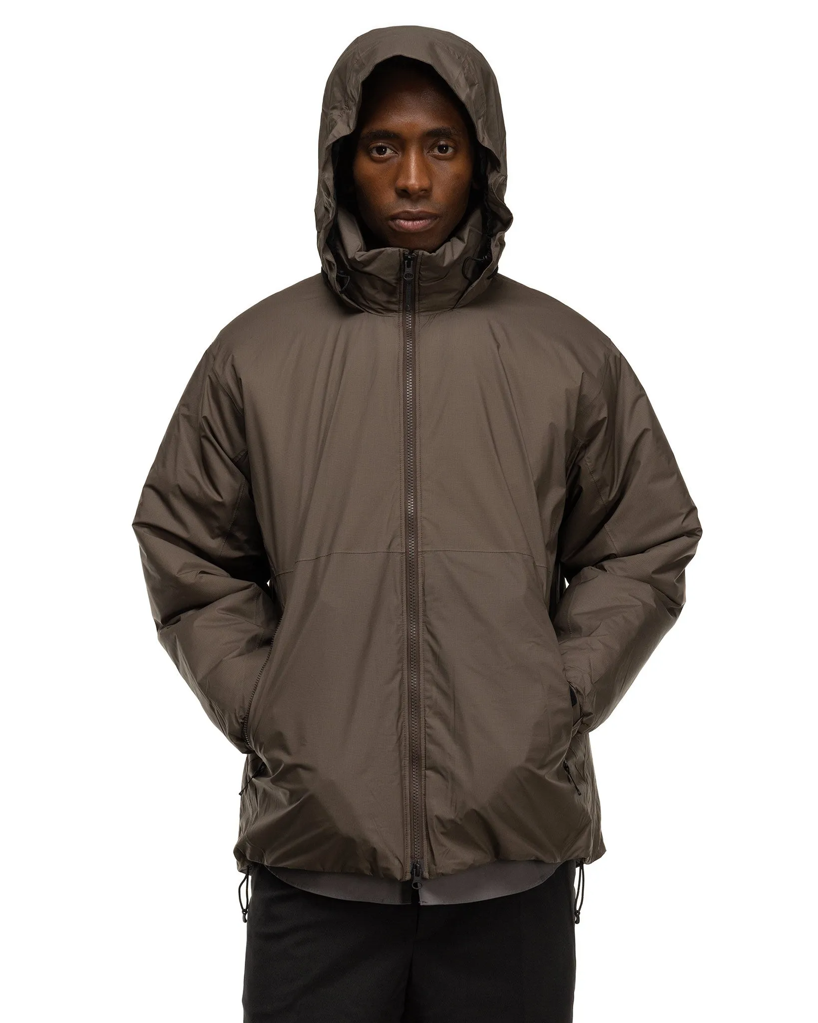 GORE-TEX LABS Windstopper Puffy Jacket Major Brown