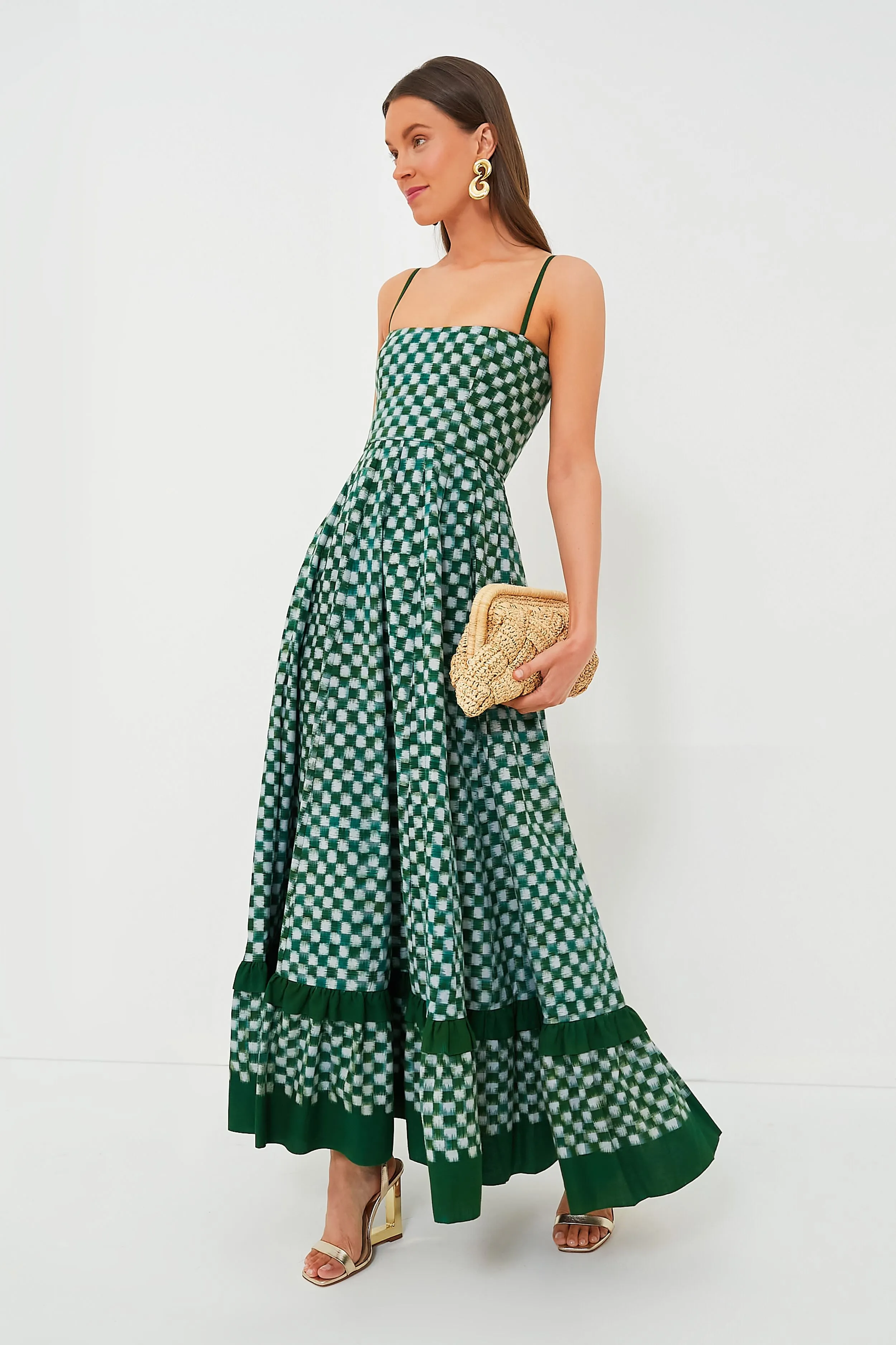 Green Checkmate Dress