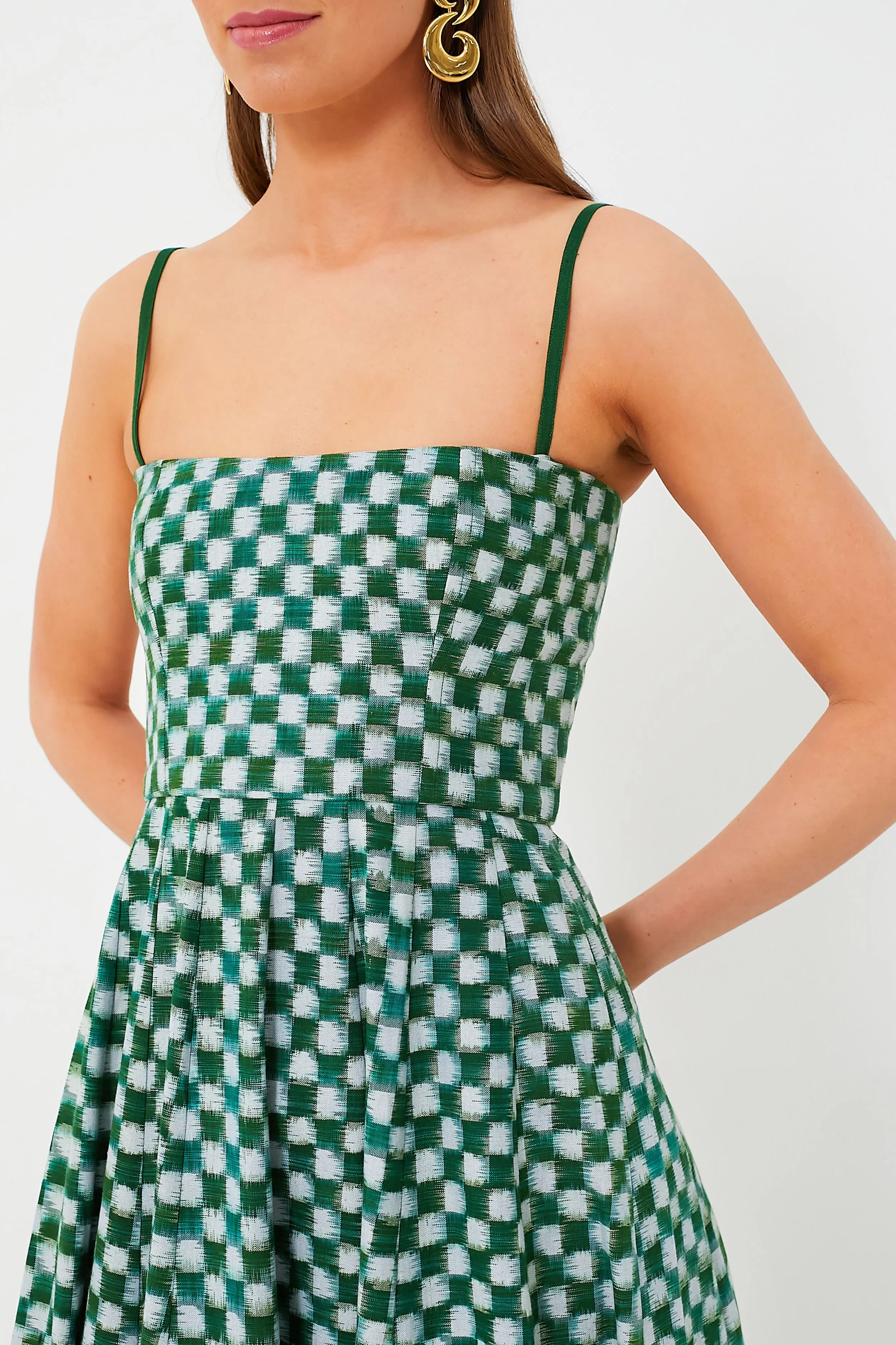 Green Checkmate Dress