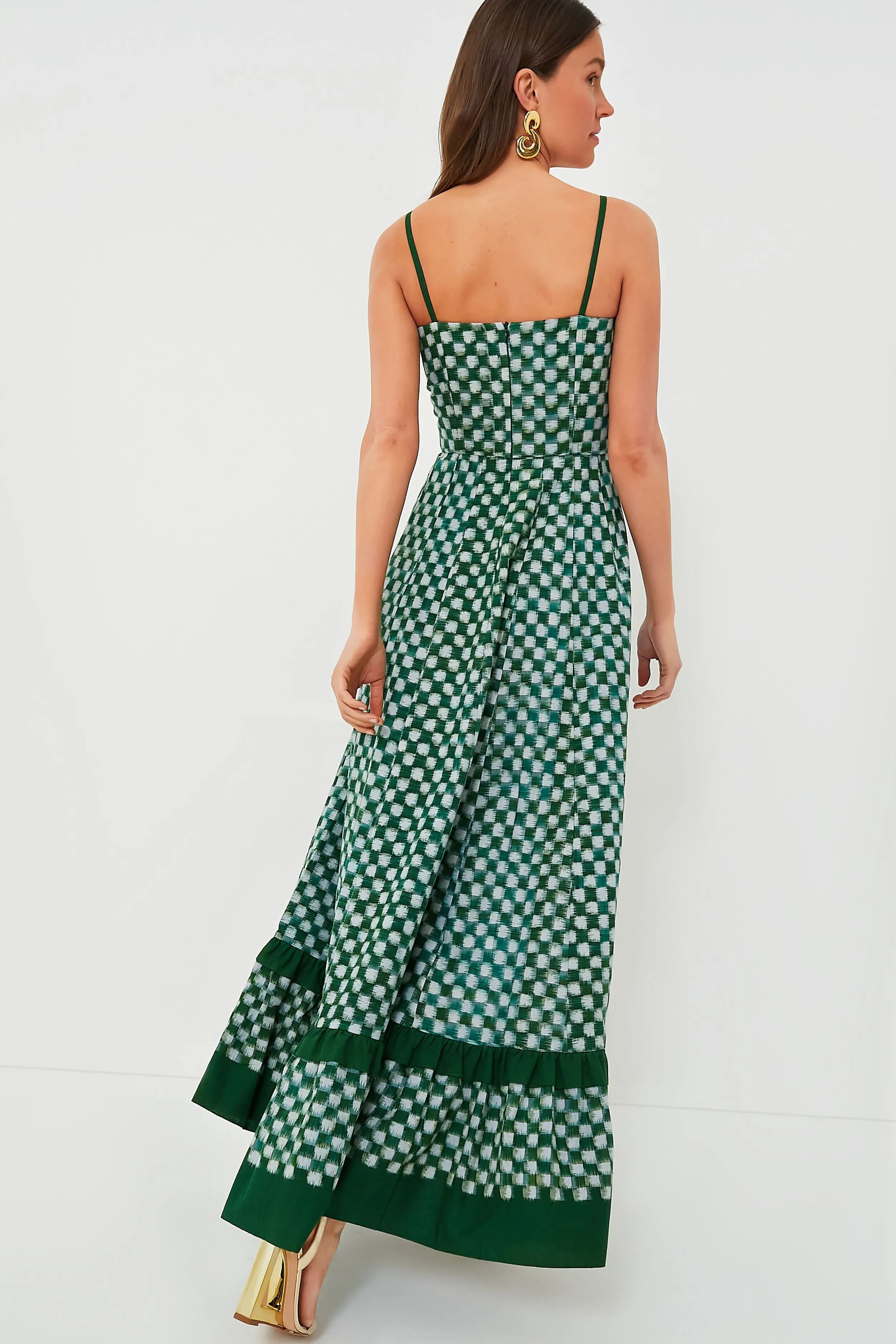 Green Checkmate Dress