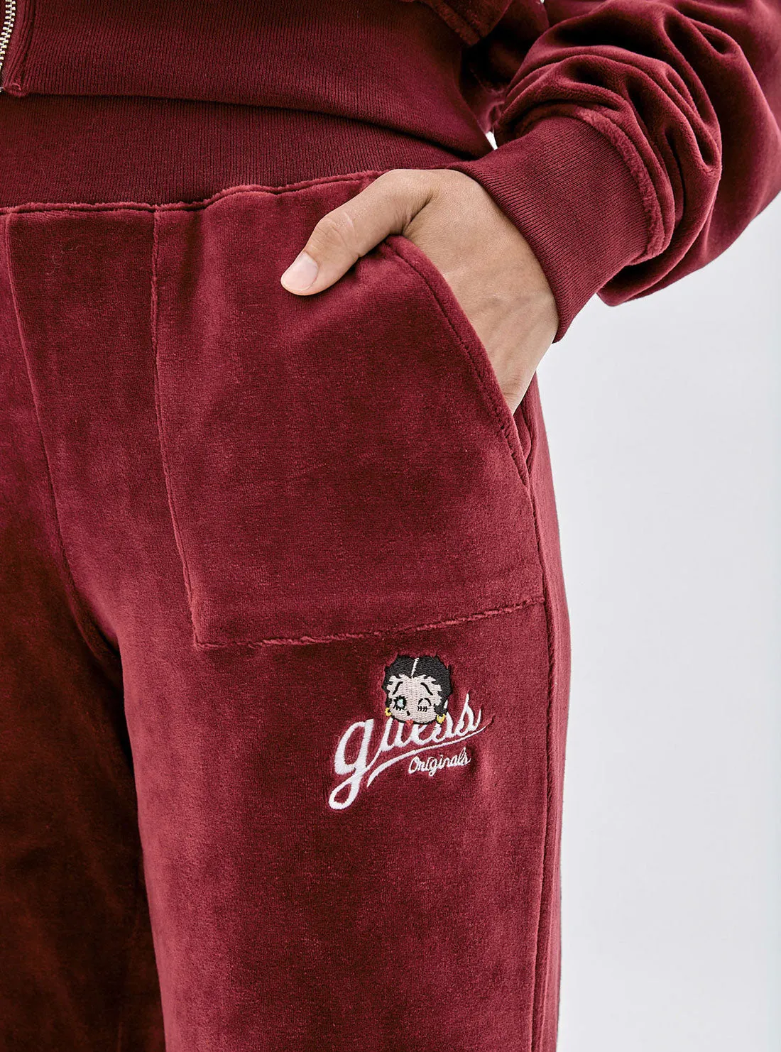 Guess Originals x Betty Boop Vino Velour Pants