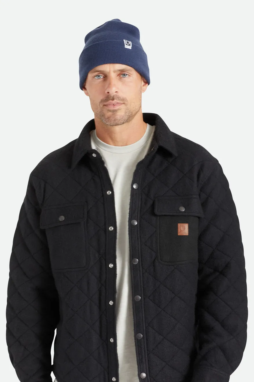 Harbor Beta Watch Cap Beanie - Washed Navy