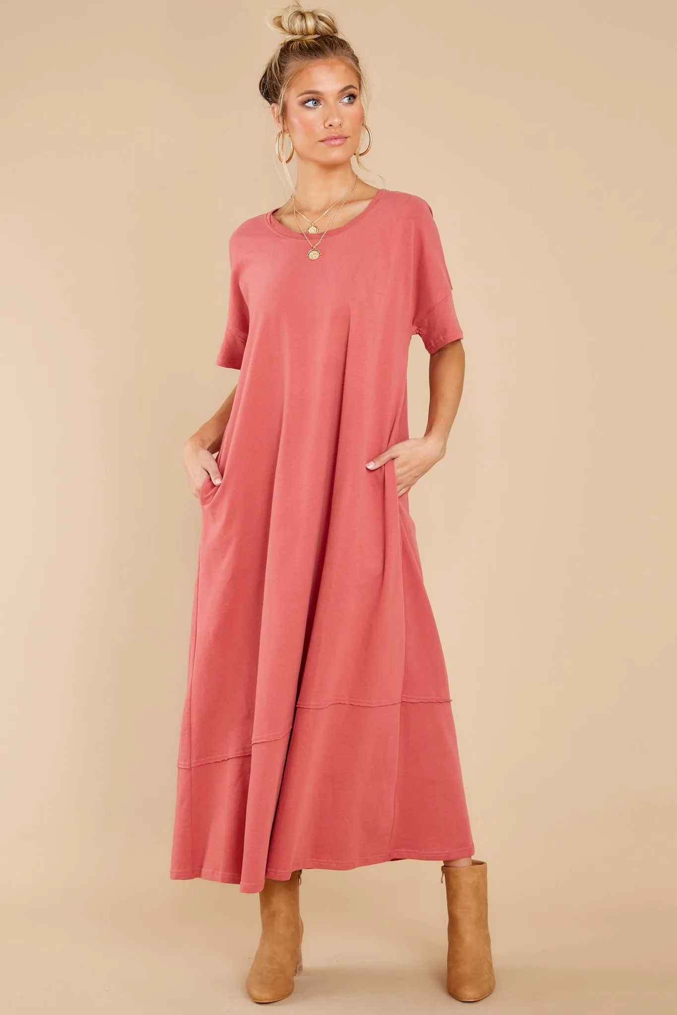 Highway Chaser Rose Maxi Dress