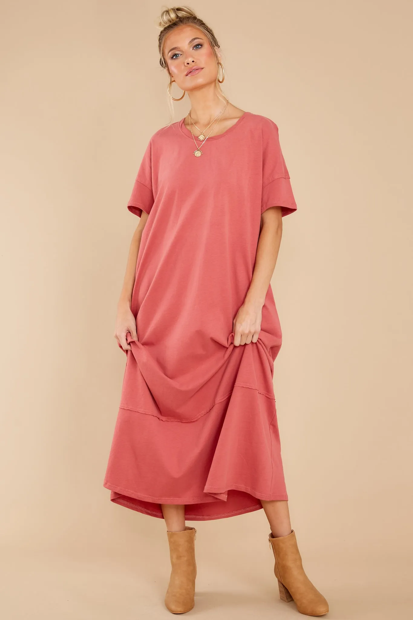 Highway Chaser Rose Maxi Dress