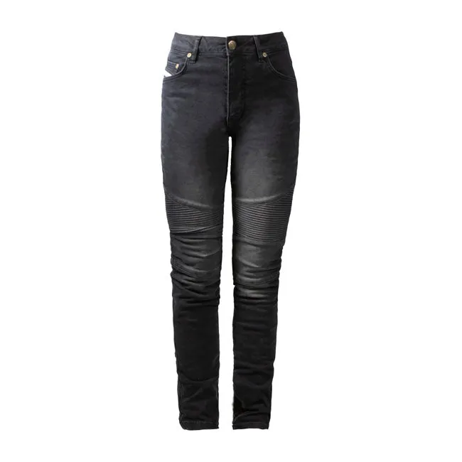 John Doe Betty Biker Ladies Jeans Used Black