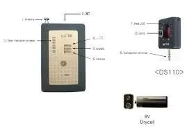 Law-Grade Counter Surveillance PRO Sweep 10GHz - RF Detection   Camera Lens Finder