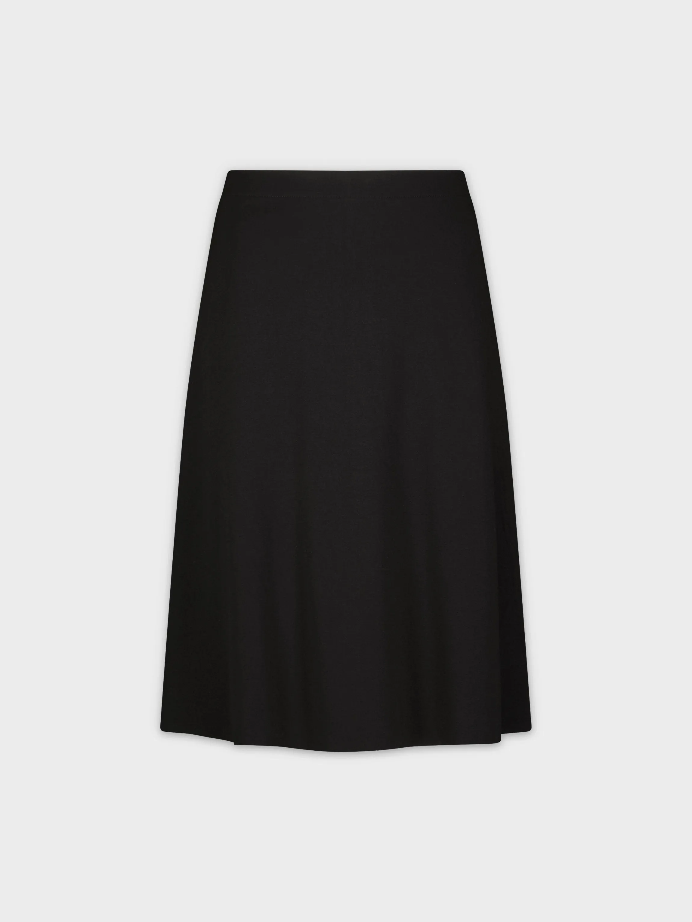 LIGHTWEIGHT 3 PANEL SKIRT-BLACK 29"