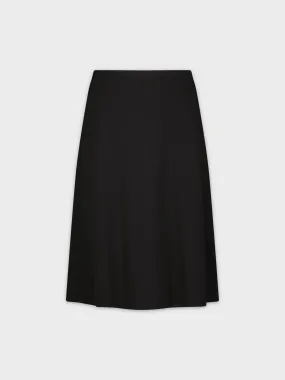 LIGHTWEIGHT 3 PANEL SKIRT-BLACK 29"