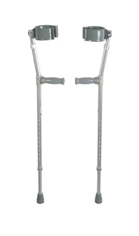 Lightweight Walking Forearm Crutches, Bariatric (1pair)