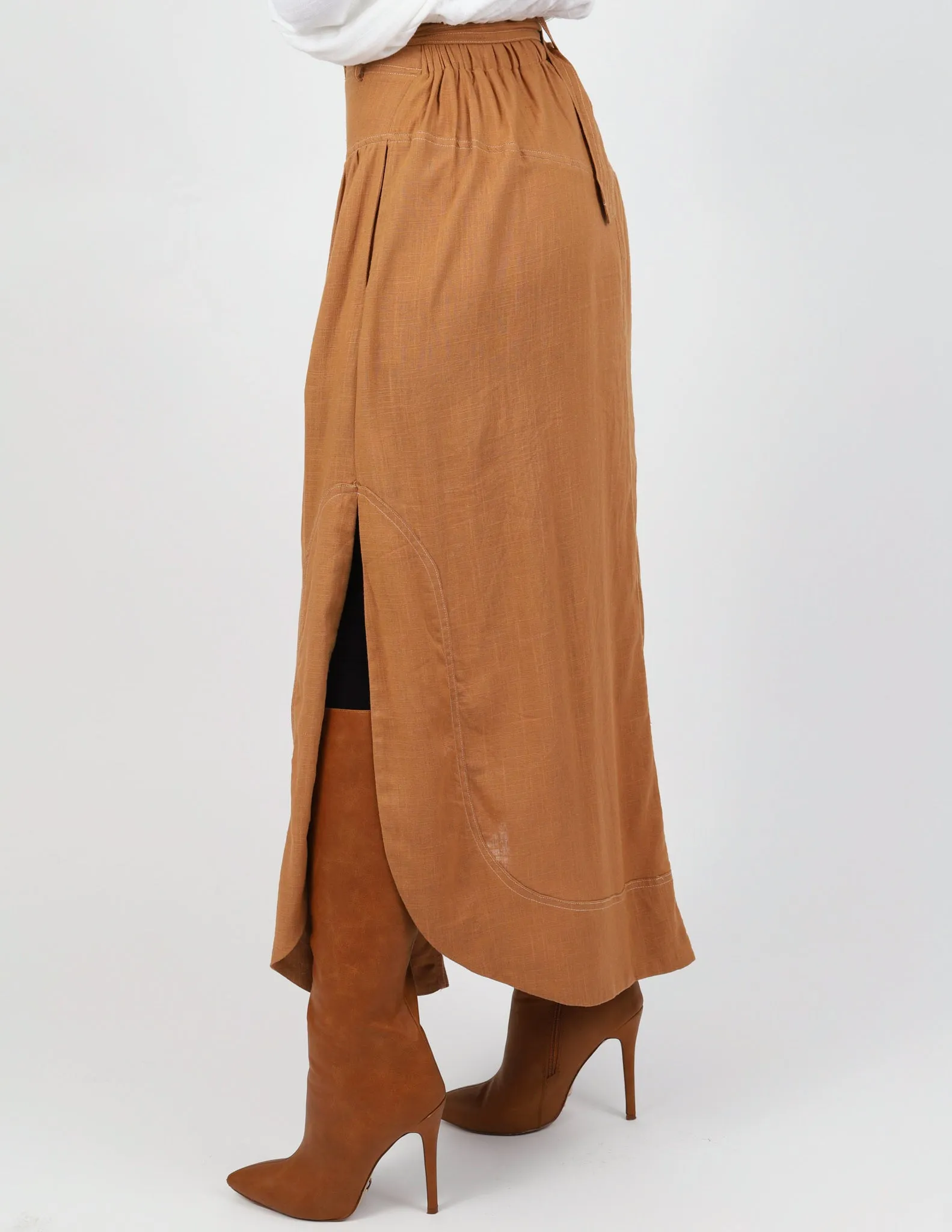 Linen Loop Skirt