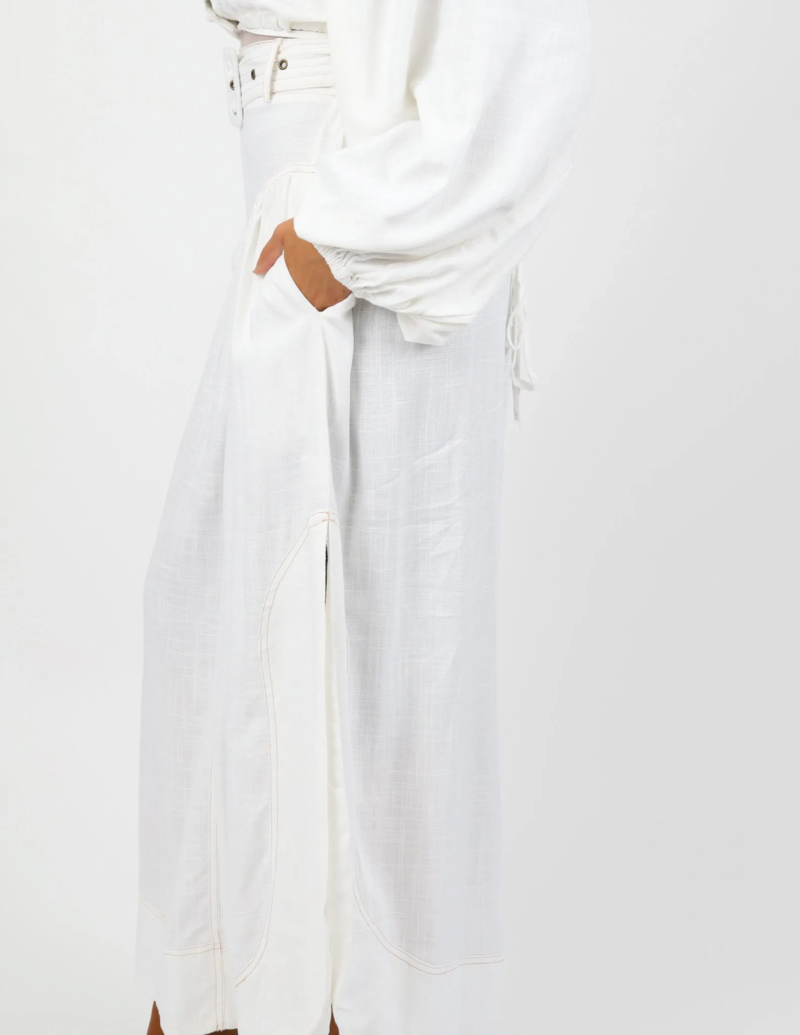 Linen Loop Skirt