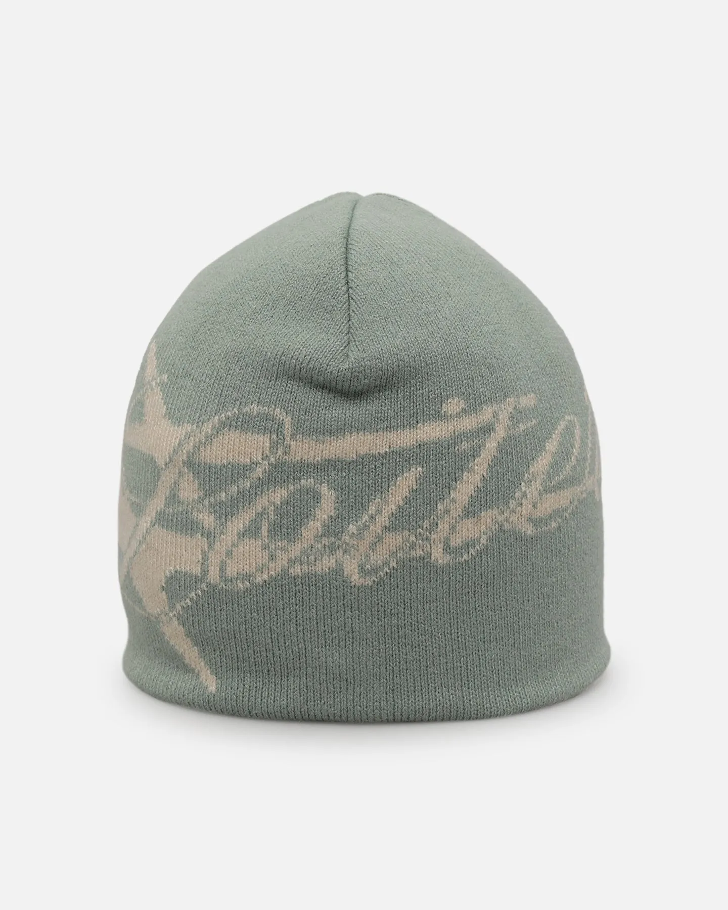 Loiter Hybrid Skull Knit Beanie Sage