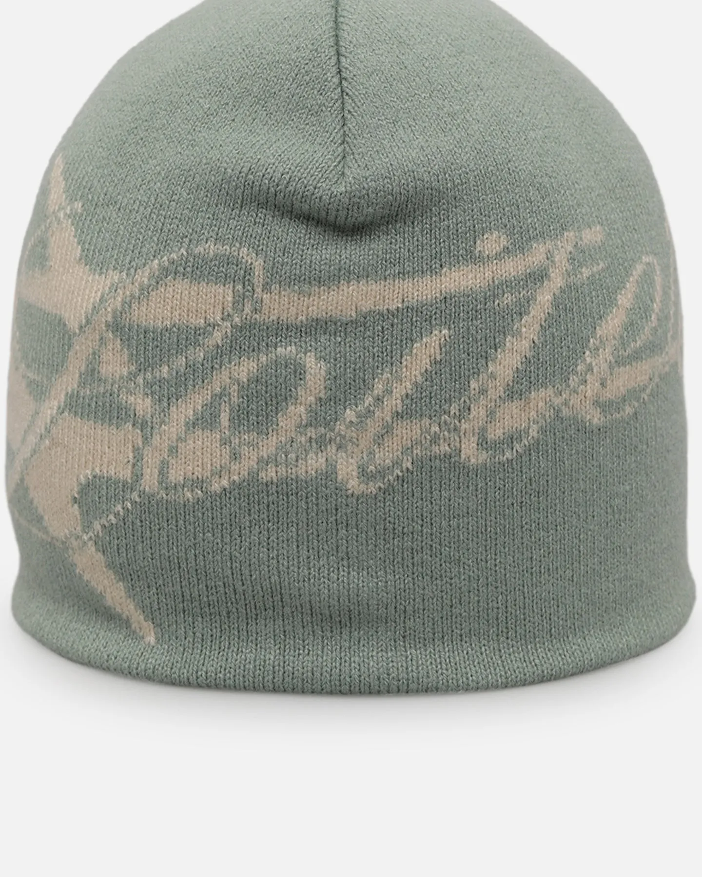 Loiter Hybrid Skull Knit Beanie Sage