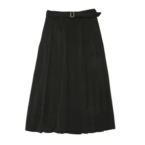 Long Pleated Skirt