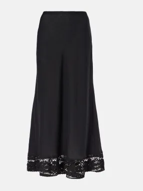 Magda lace maxi skirt