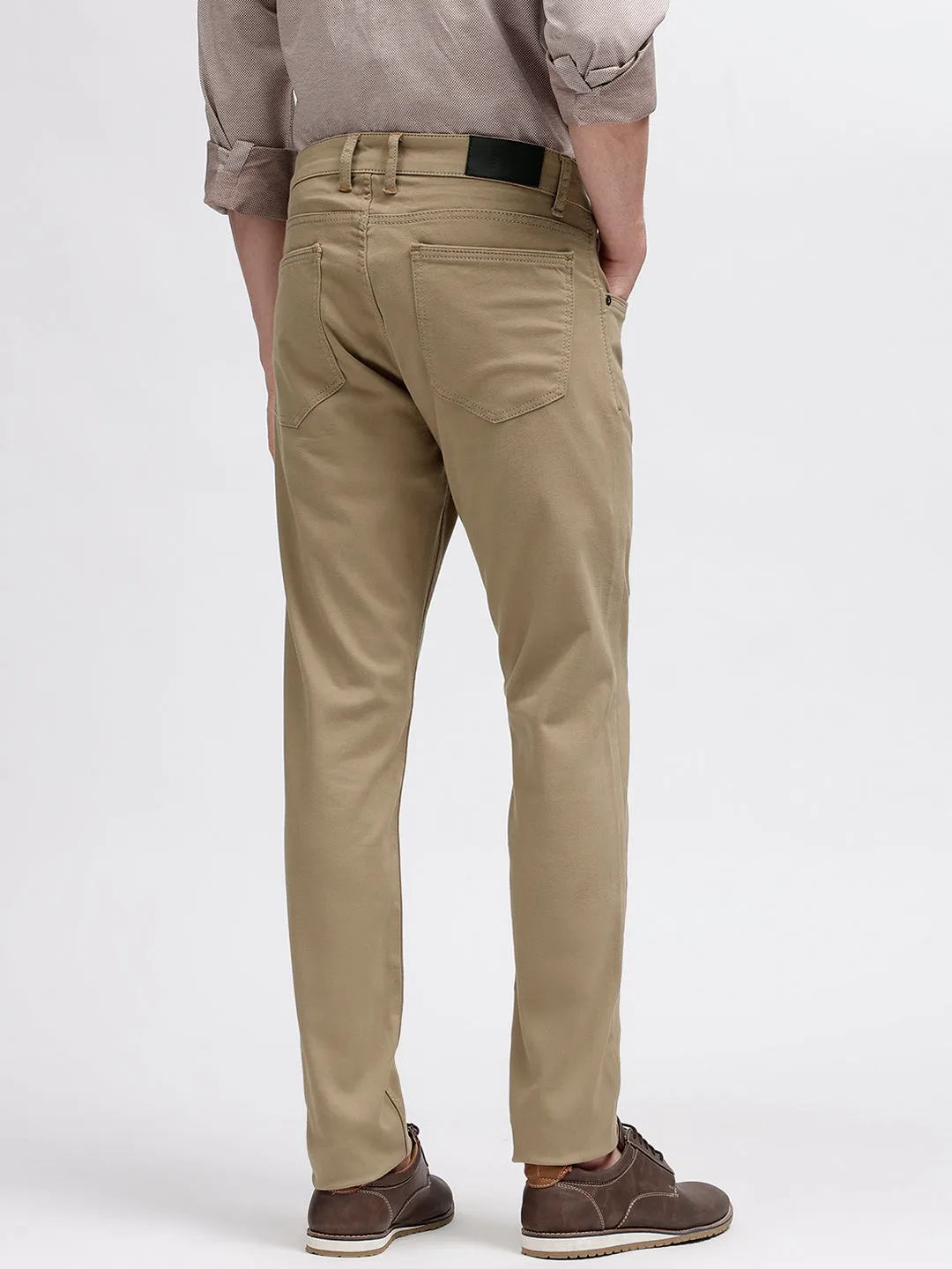 Matinique Men Khaki Non Stretchable Regular Fit Jeans