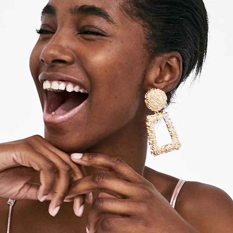 Maxi Tassel Gold Earrings