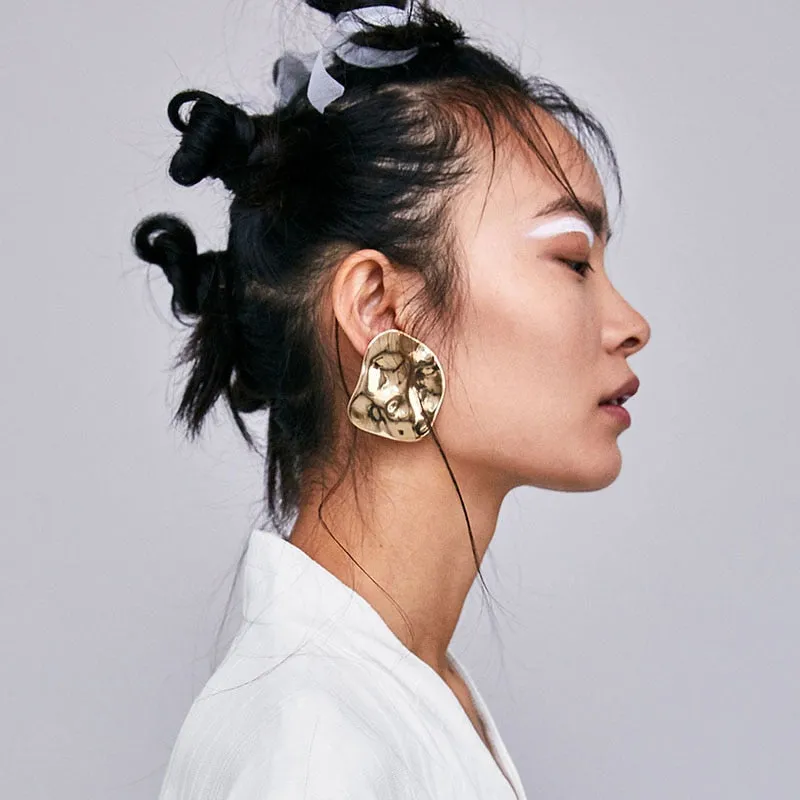 Maxi Tassel Gold Earrings