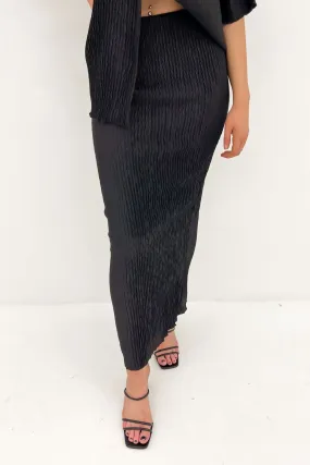 Maxinne Maxi Skirt Black