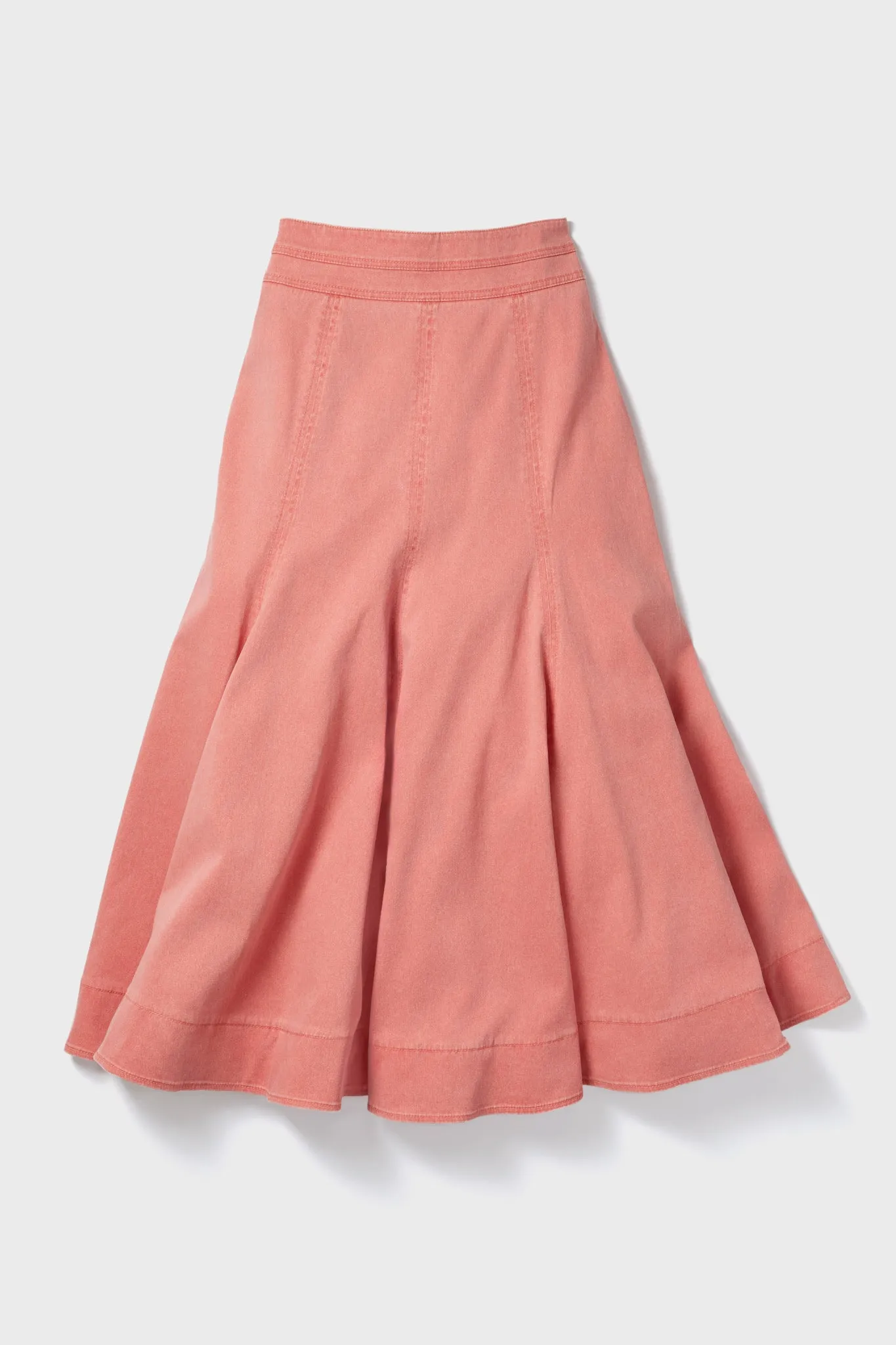 Nantucket Red Stretch Twill Brynn Skirt